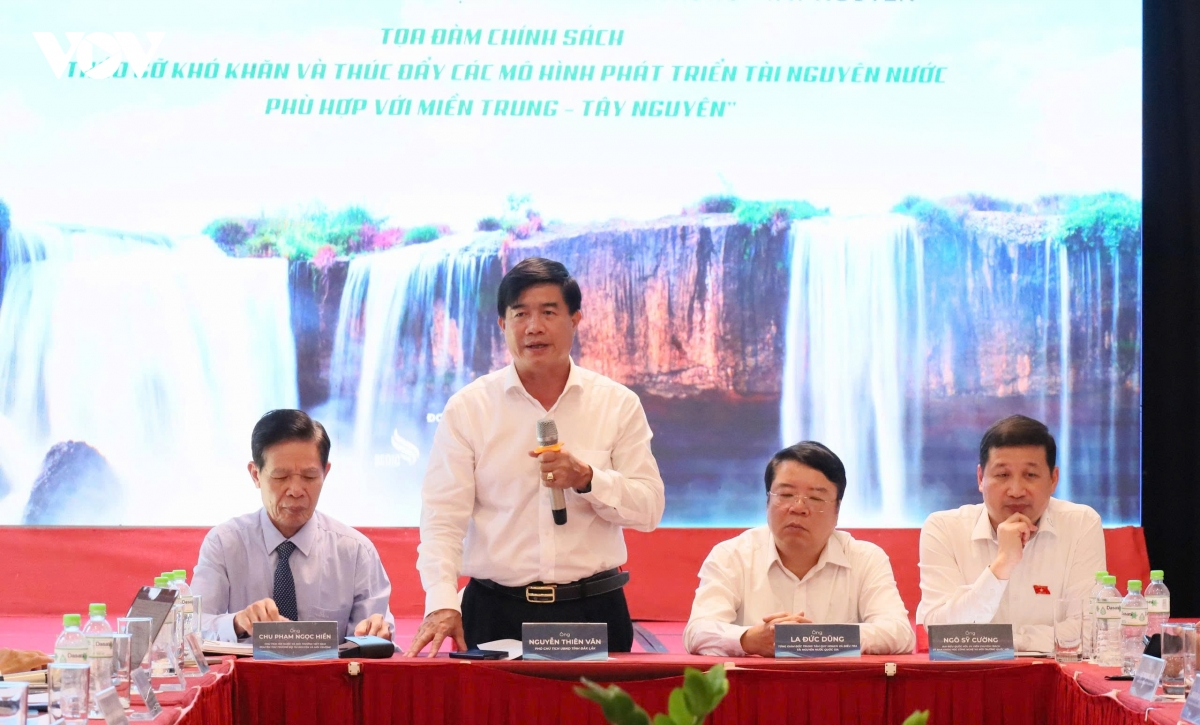 Quản lý tài nguyên nước khu vực miền Trung – Tây Nguyên hướng tới phát triển xanh
